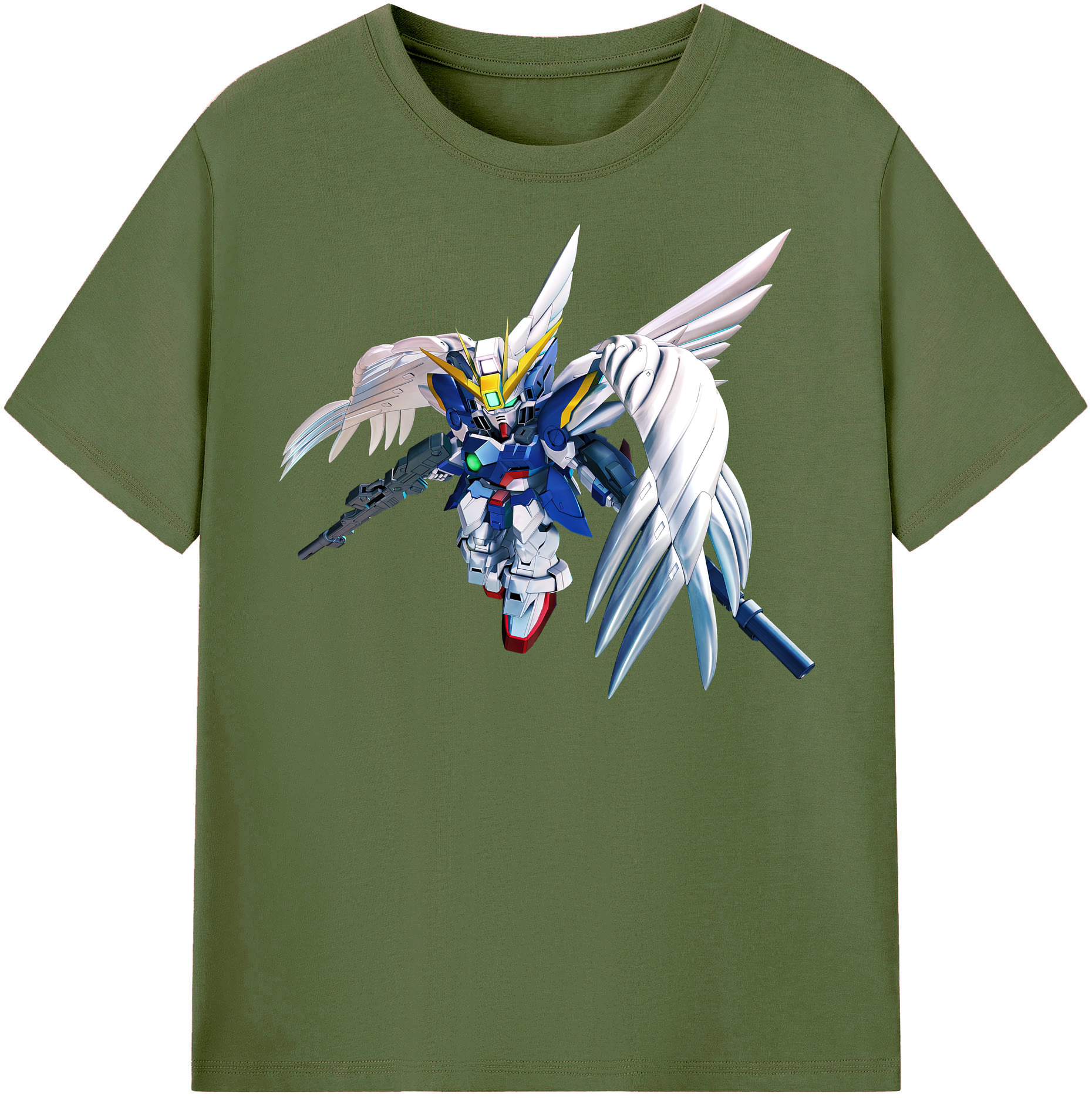 （画像用） 機動戦士ガンダム Mobile Suit Gundam 綿100％半袖Tシャツ（フロントプリント）